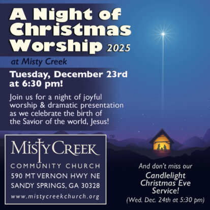 “A Night of Christmas Worship” – 12/23/25 Christmas Concert
